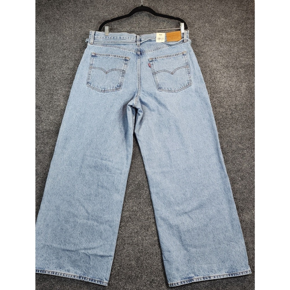 Levi's Big E XL Straight Women Y2K Baggy Skater Wide Leg Jeans W32 L31 NWT - Picture 6 of 15